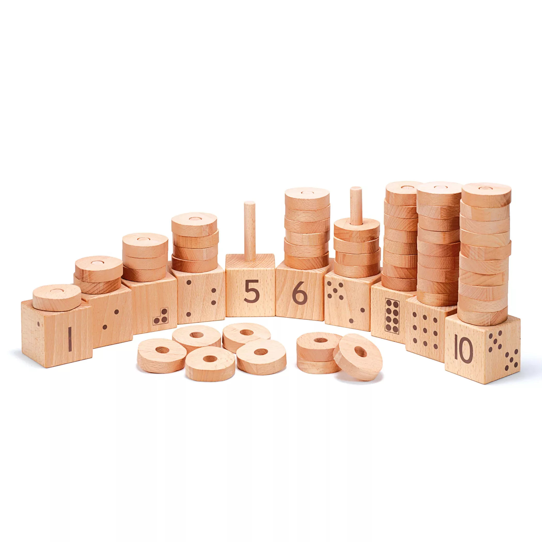 1-10 Natural Number Stacker