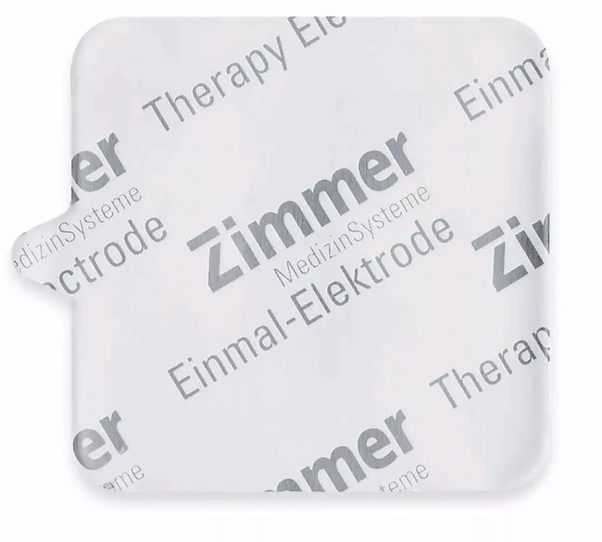 Zimmertrodes Single Use Electrodes Square (2" x 2"), Case of 1000