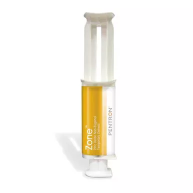 Zone Non-Eugenol Temporary Cement, Regular Shade 15 Gm. Dual Syringe
