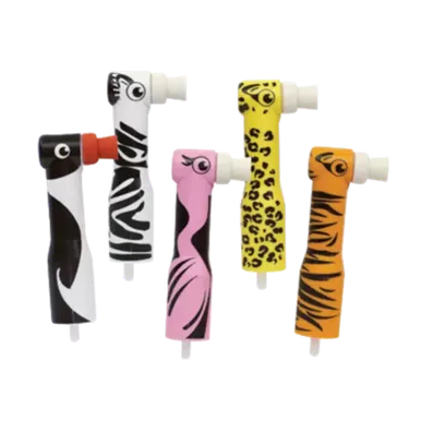 Zooby Disposable Prophy Angles, Animal Pack Assorted, Box of 100